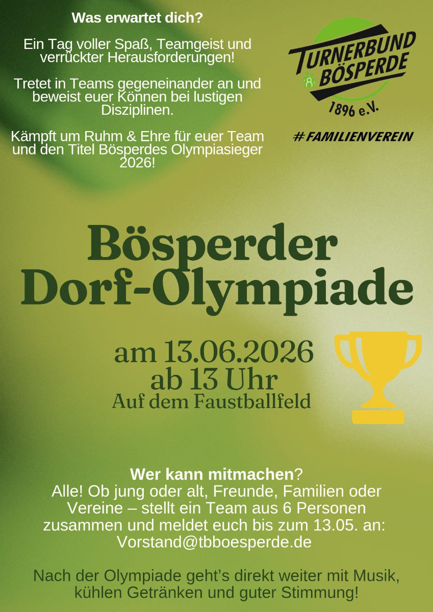 1. Bösperder Dorfolympiade